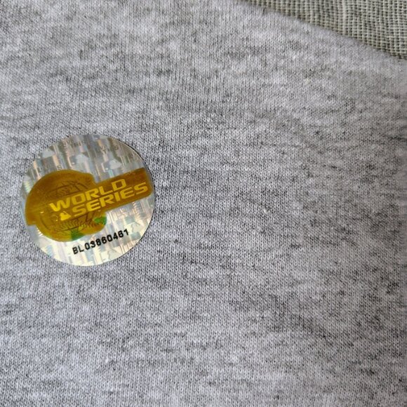 VINTAGE 2005 Chicago White Sox World Series Champions T-Shirt Size Large Gray - Picture 4 of 11